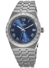 Tudor Royal Blue Roman Dial Steel Women's Watch M28300-0006 In Blue