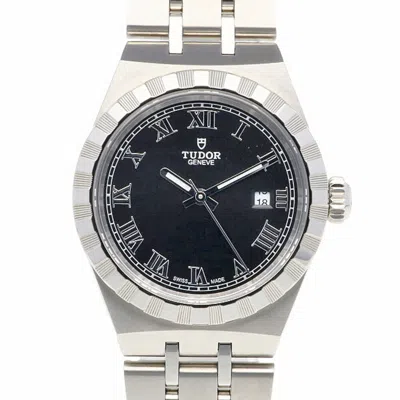 Pre-owned Tudor Royal Stainless Steel Wristwatch () In Silver