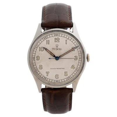 Pre-owned Tudor Shock Resisting 818, Semi Bubble Back, Stainless Steel, C 1960's In Multi