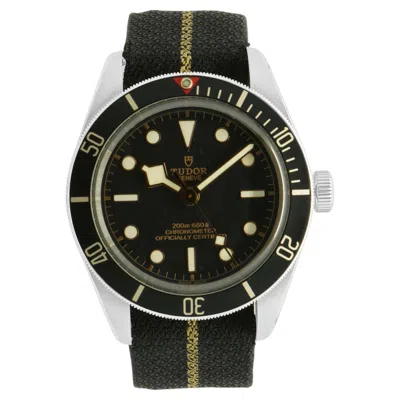 Pre-owned Tudor Stainless Steel Black Bay 58 39mm