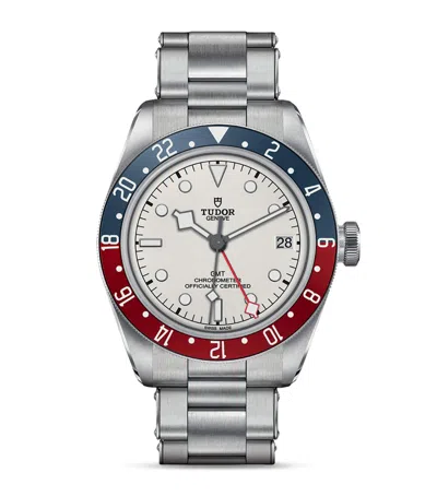 Tudor Stainless Steel Black Bay Automatic Watch In Metallic