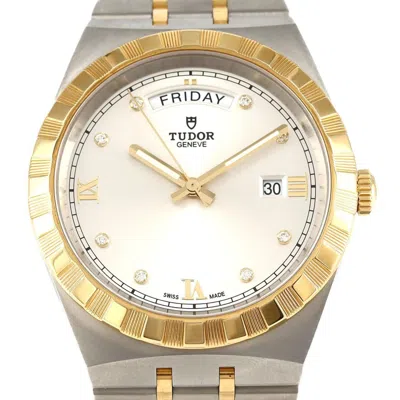 Pre-owned Tudor Stainless Steel Yellow Gold Wristwatch () In Multi
