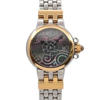 Pre-owned Tudor Stainless Steel Yellow Gold Wristwatch () In Multi