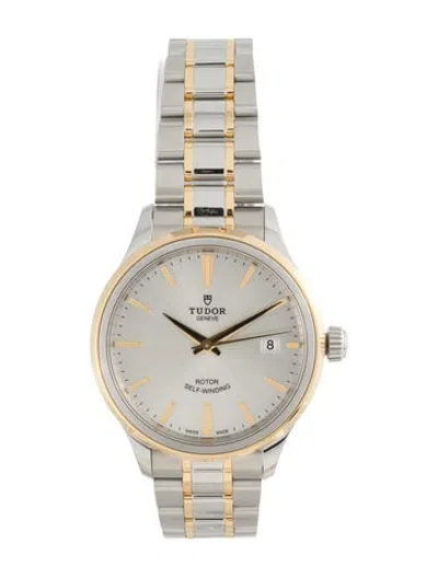 Pre-owned Tudor Style Watch, 38mm In Multicolor