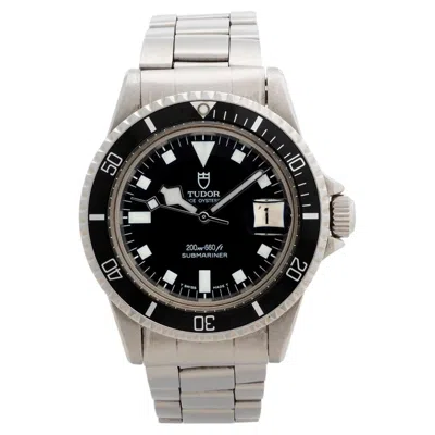 Pre-owned Tudor Submariner Date Ref 94110 (aka The Snowflake). Rolex Crown/bracelet, 1982 In Multi
