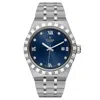 Tudor Women's Royal Blue Dial Watch In Metallic