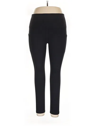Pre-owned Tuff Athletics Active Pants In Black