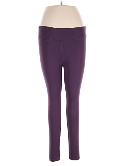 Pre-owned Tuff Athletics Active Pants In Purple