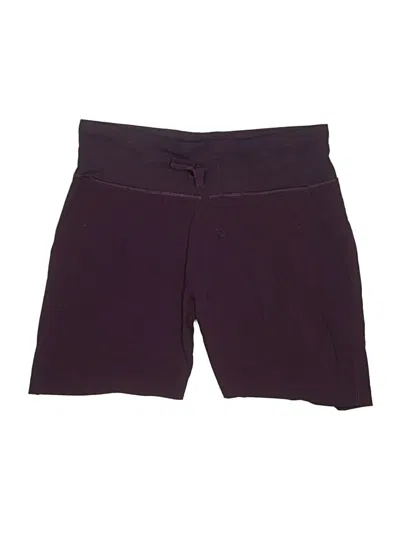 Pre-owned Tuff Athletics Athletic Shorts In Burgundy