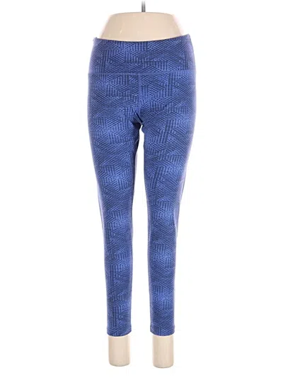 Pre-owned Tuff Athletics Leggings In Blue