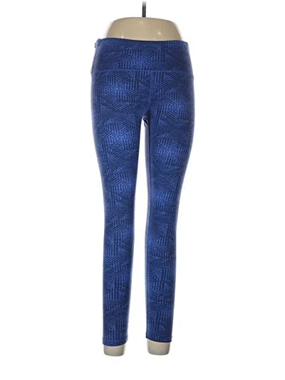 Pre-owned Tuff Athletics Leggings In Blue
