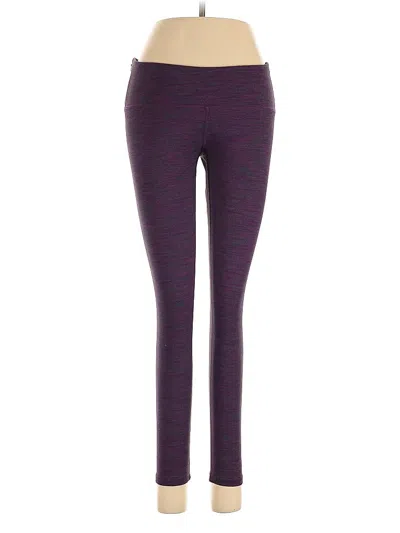 Pre-owned Tuff Athletics Yoga Pants In Purple