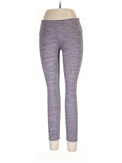 Pre-owned Tuff Athletics Yoga Pants In Purple