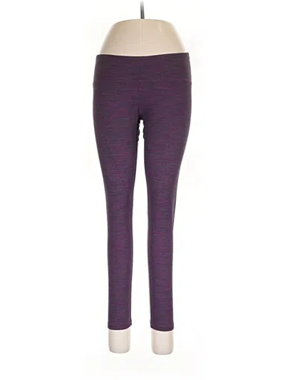 Pre-owned Tuff Athletics Yoga Pants In Purple