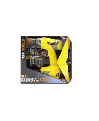Tuff Tools Pretend Play Toy Power Drill With Realistic Functions In Multi