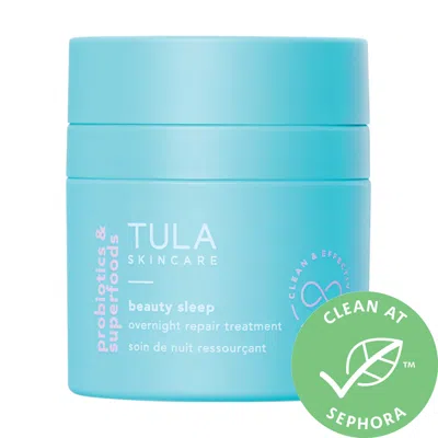 Tula Skincare Beauty Sleep Overnight Repair Treatment Cream With Aha's And Vitamin C 1.6 oz / 46 ml