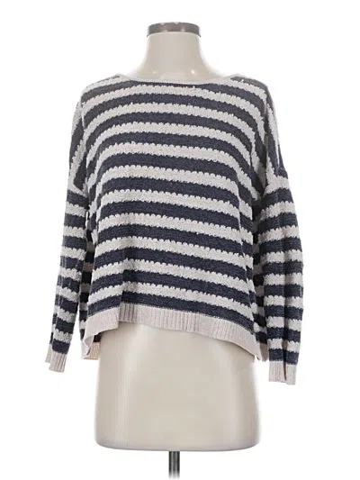 Pre-owned Tularosa 3/4 Sleeve T-shirt In Silver