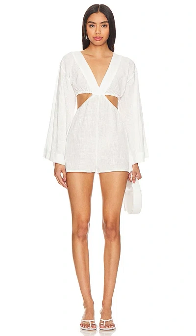 Tularosa Adilah Romper In Ivory