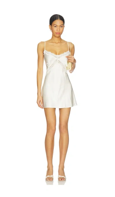 Tularosa Alice Mini Dress In White