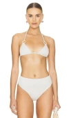 Tularosa Amalfi Top In White Sand