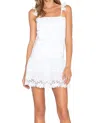 Tularosa Annabel Ruffle Dress In White In White