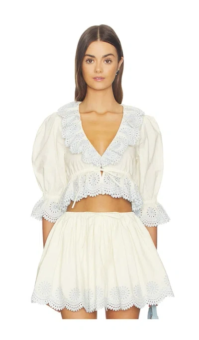 Tularosa Anya 탑 In White