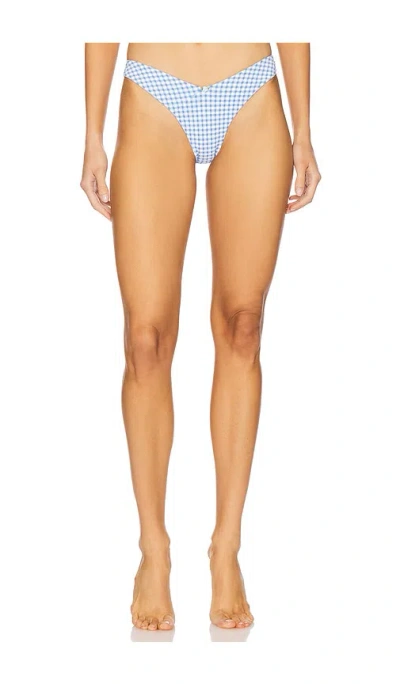 Tularosa Aster Bottom In Blue Gingham