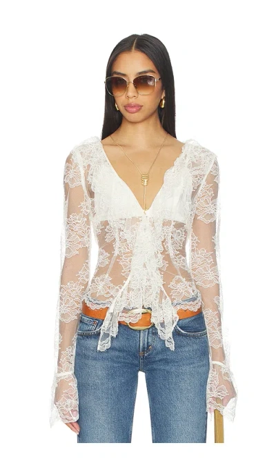 Tularosa Beatrice Top In Neutral