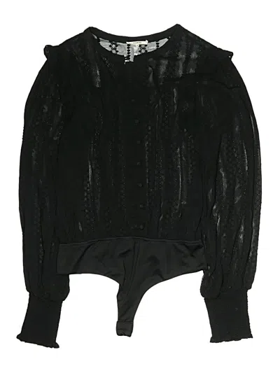 Pre-owned Tularosa Bodysuit In Black