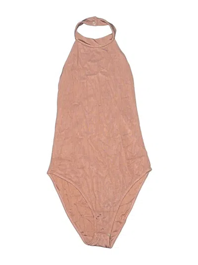 Pre-owned Tularosa Bodysuit In Brown
