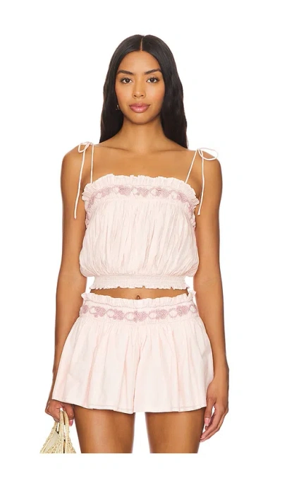 Tularosa Brittney Top In Blush