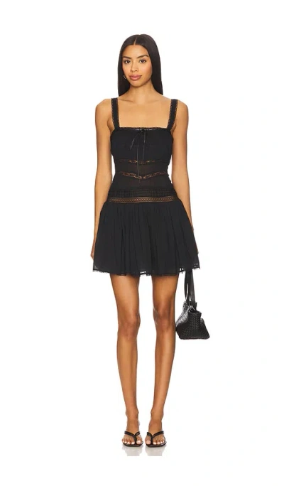 Tularosa Brixley Mini Dress In Black