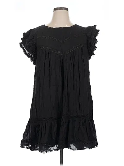 Pre-owned Tularosa Casual Dress In Black