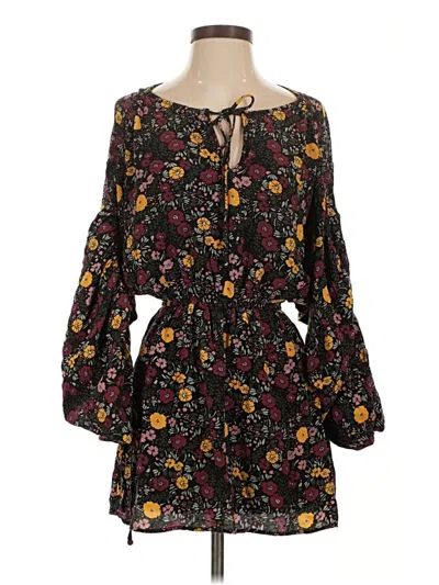 Pre-owned Tularosa Casual Dress In Black