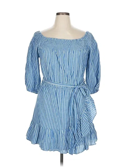 Pre-owned Tularosa Casual Dress In Blue