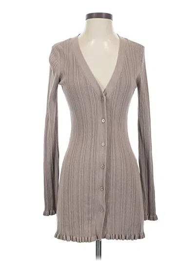 Pre-owned Tularosa Casual Dress In Gray