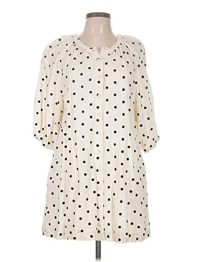 Pre-owned Tularosa Casual Dress In Ivory