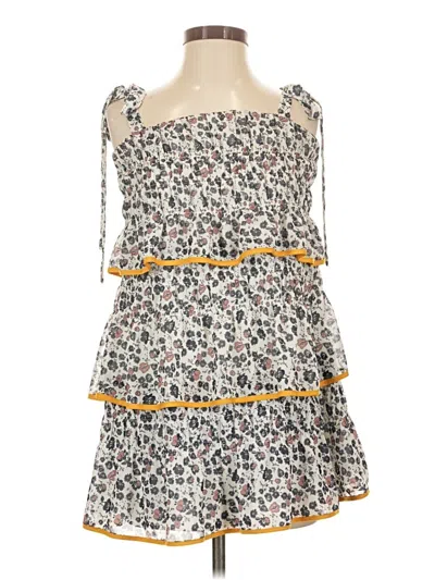 Pre-owned Tularosa Casual Dress In Ivory