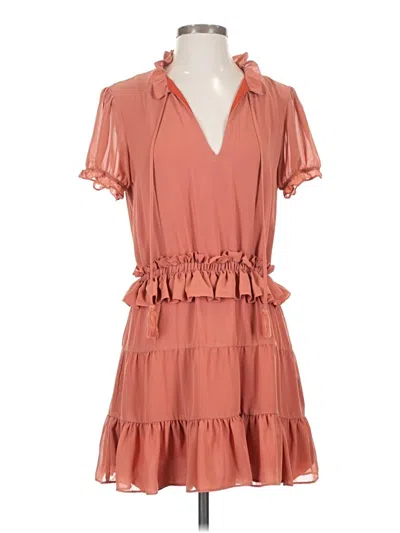 Pre-owned Tularosa Casual Dress In Pink