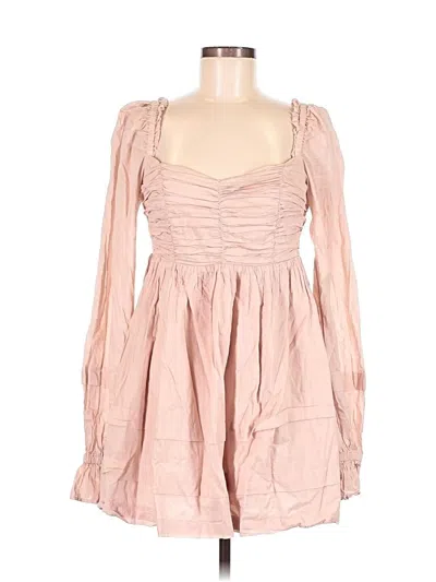 Pre-owned Tularosa Casual Dress In Pink