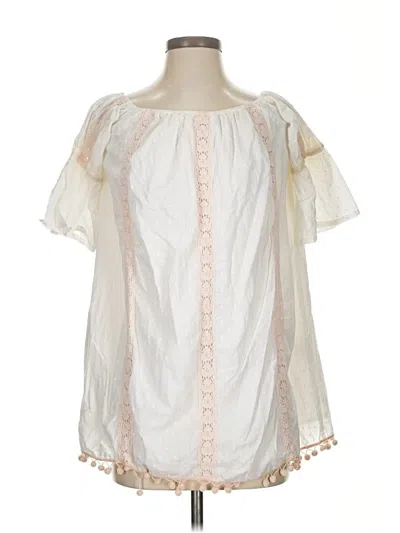 Pre-owned Tularosa Casual Dress In White