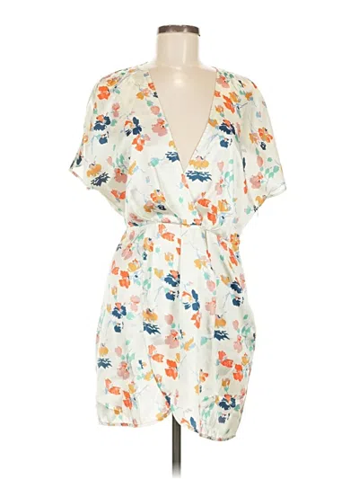 Pre-owned Tularosa Casual Dress In White