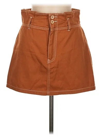 Pre-owned Tularosa Casual Skirt In Brown