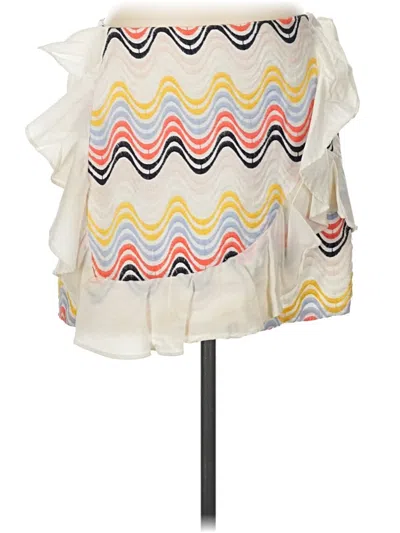 Pre-owned Tularosa Casual Skirt In White