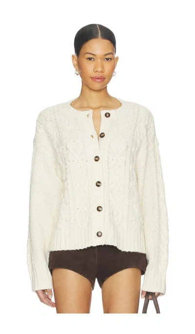 Tularosa Clarra Cardigan In White