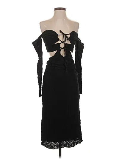 Pre-owned Tularosa Cocktail Dress In Black