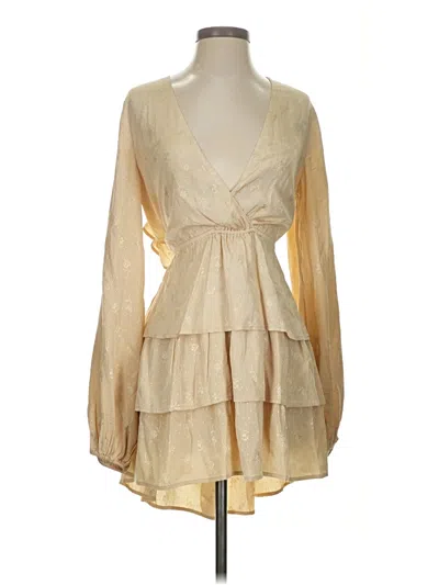 Pre-owned Tularosa Cocktail Dress In Brown