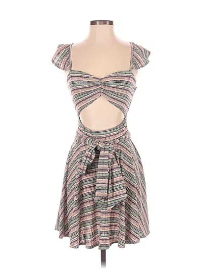 Pre-owned Tularosa Cocktail Dress In Gray