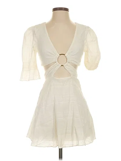Pre-owned Tularosa Cocktail Dress In Ivory