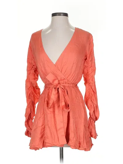 Pre-owned Tularosa Cocktail Dress In Orange